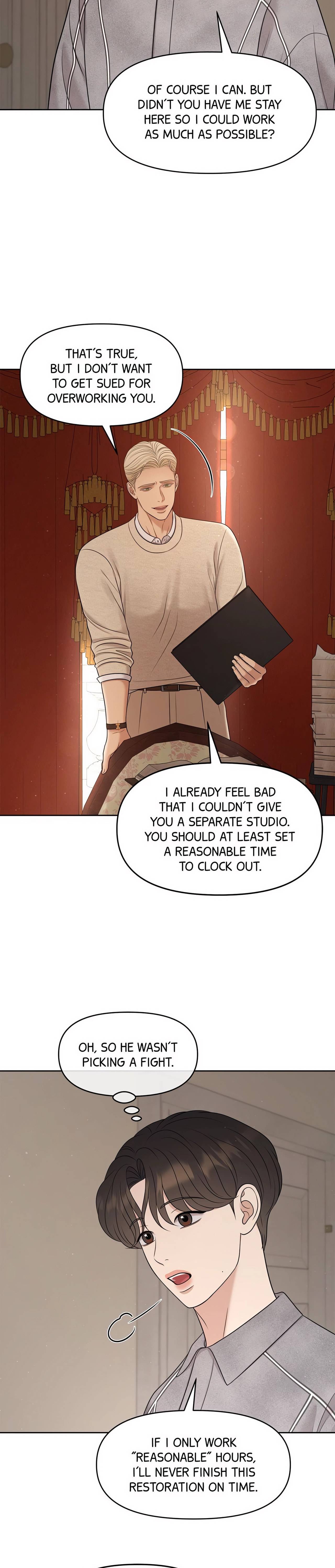 Oil on Canvas Chapter 24 page 21 - 