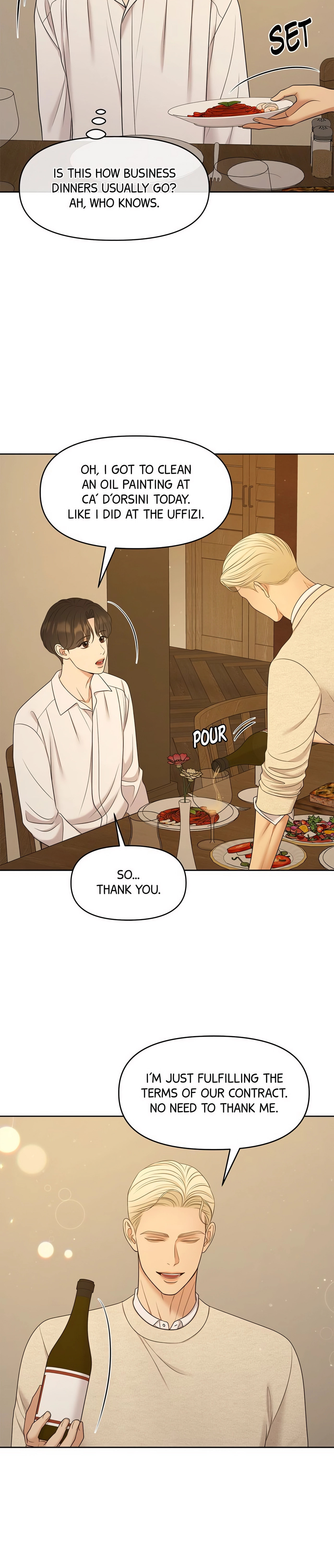 Oil on Canvas Chapter 24 page 28 - 