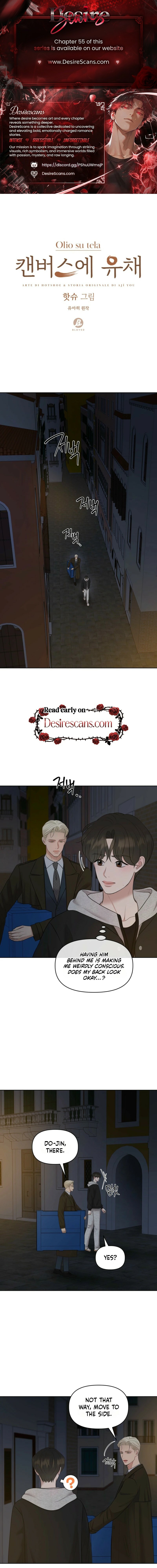 Oil on Canvas Chapter 40 page 1 - 