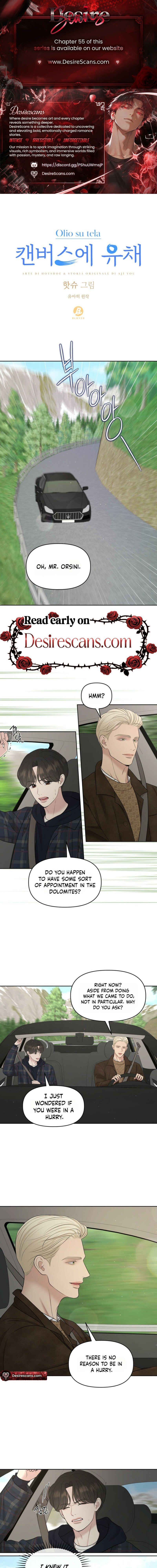 Oil on Canvas Chapter 43 page 1 - 