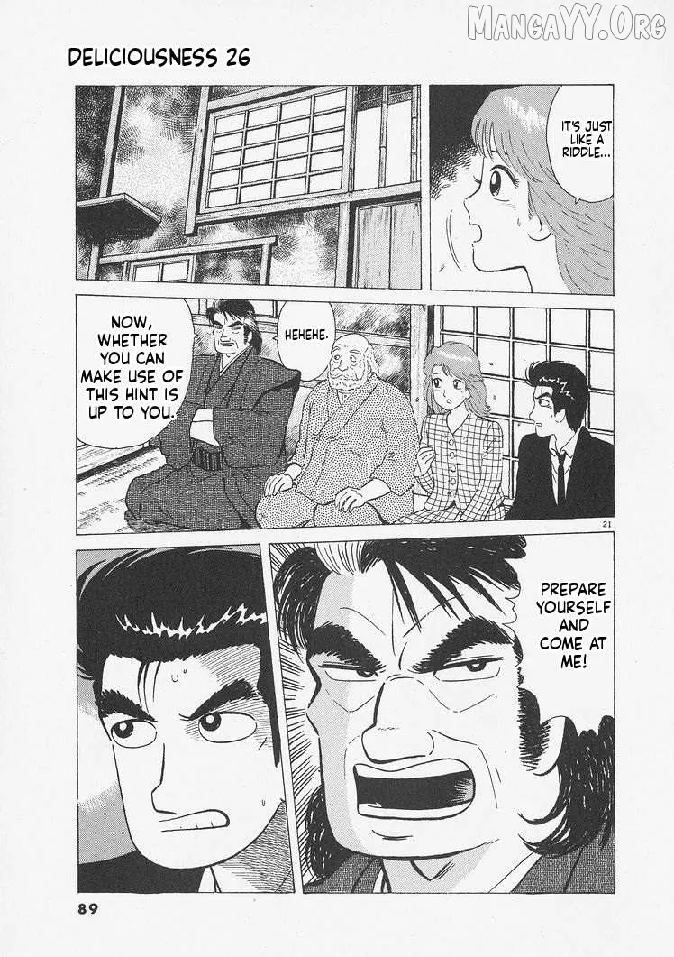 Oishinbo  Manga Chapter 239 page 21 - 