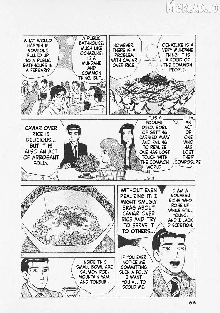 Oishinbo  Manga Chapter 274 page 20 - 