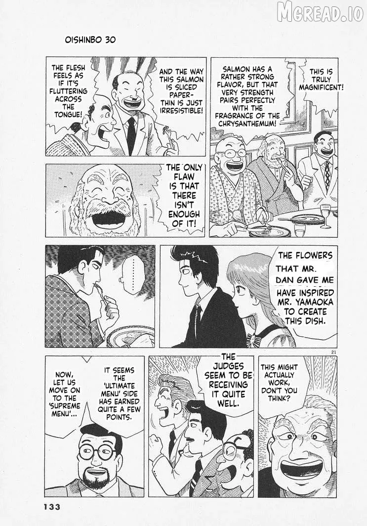 Oishinbo  Manga Chapter 277 page 21 - 