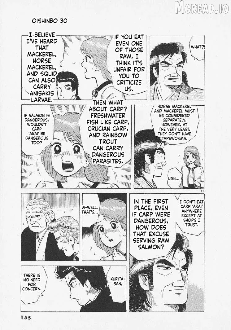 Oishinbo  Manga Chapter 278 page 21 - 