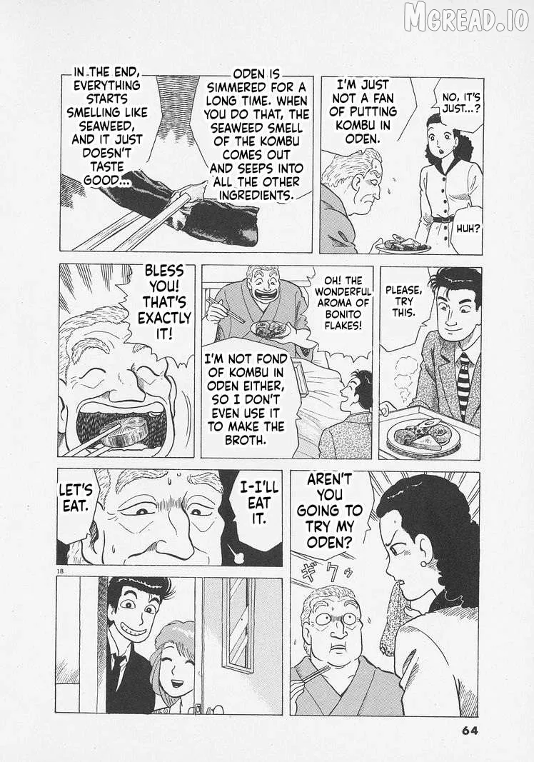 Oishinbo  Manga Chapter 292 page 18 - 