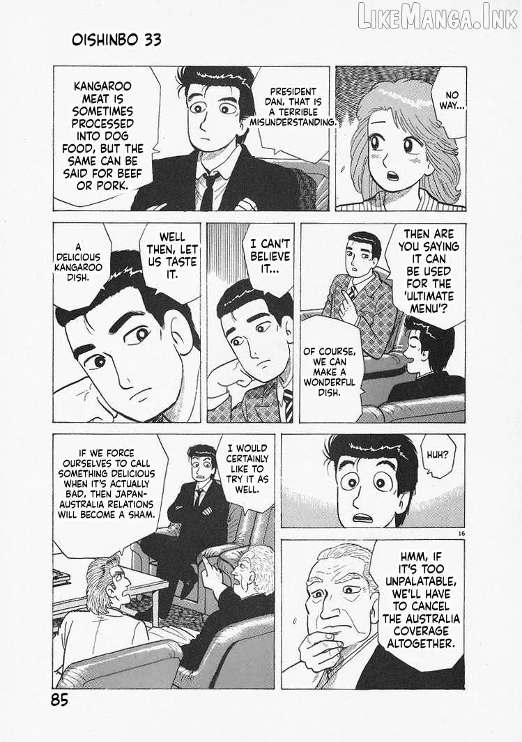 Oishinbo  Manga Chapter 302 page 16 - 