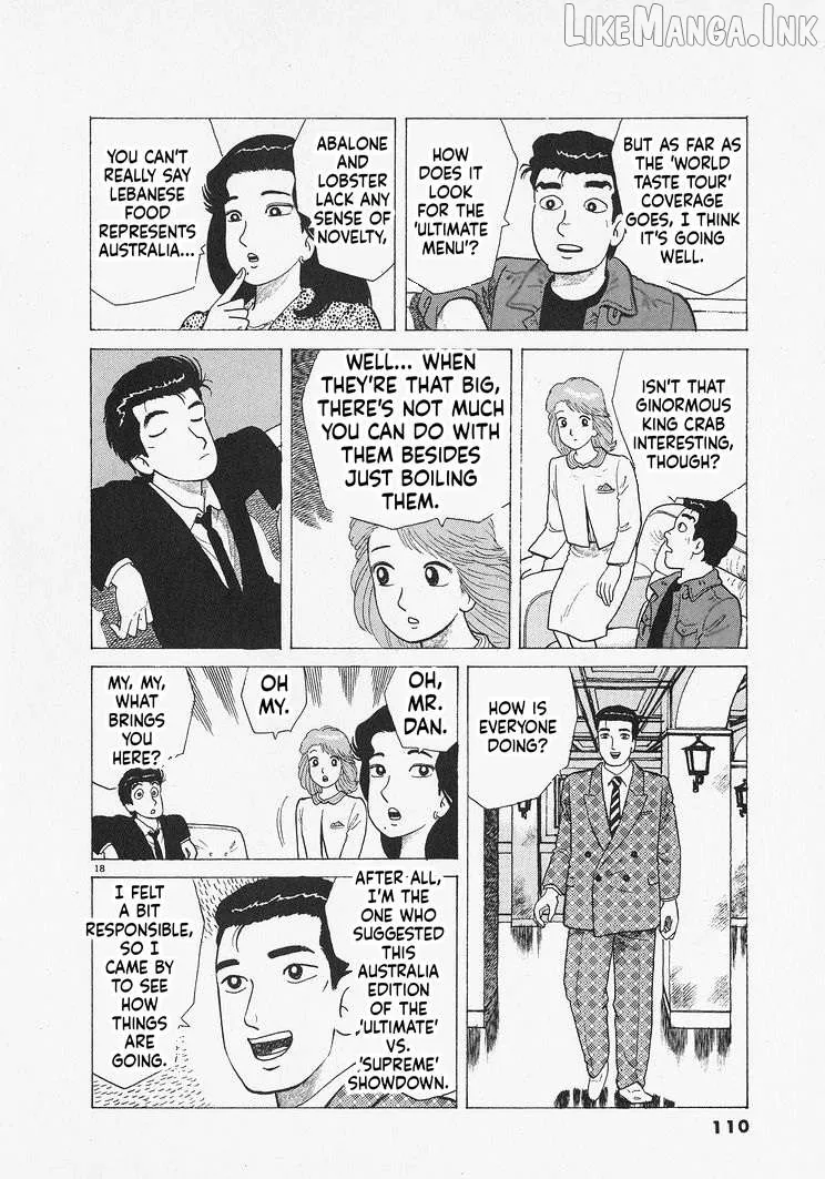 Oishinbo  Manga Chapter 303 page 18 - 