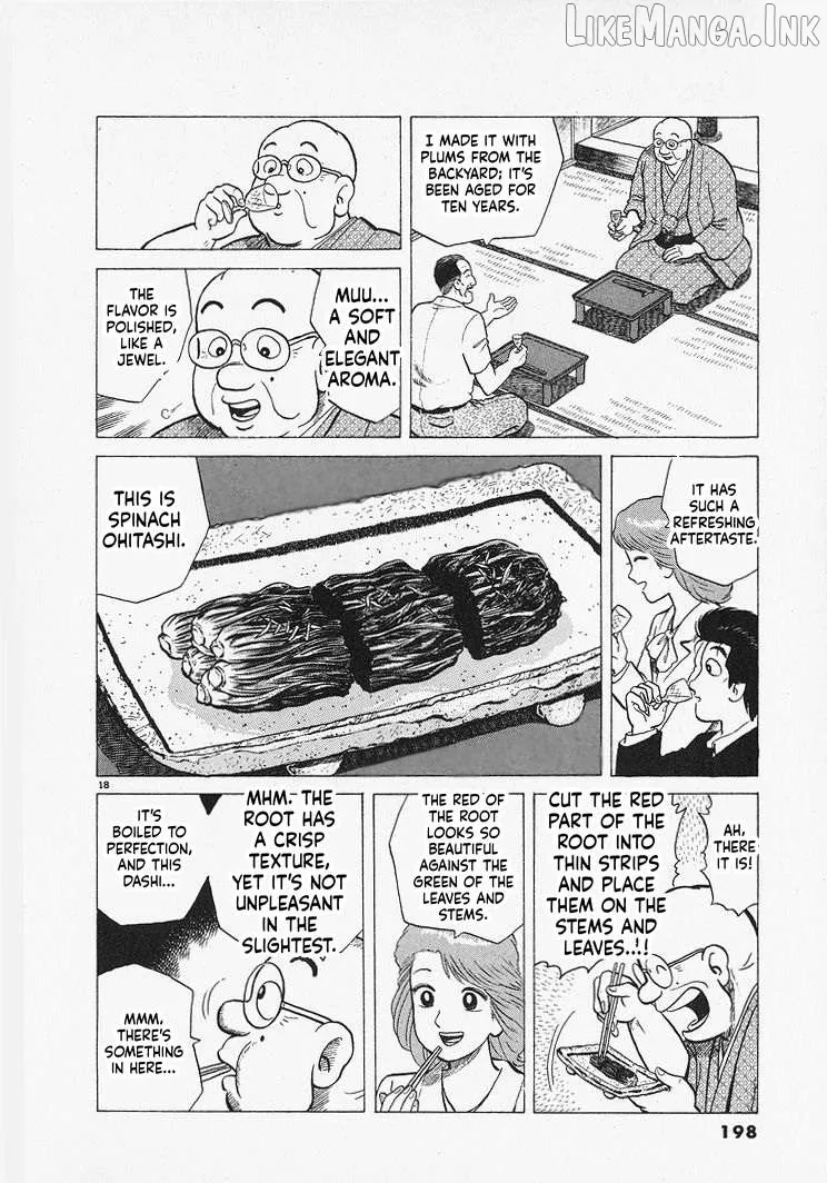 Oishinbo  Manga Chapter 307 page 18 - 