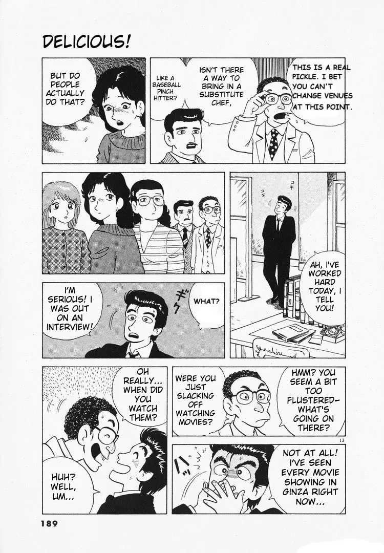 Oishinbo Chapter 1.9 page 13 - 
