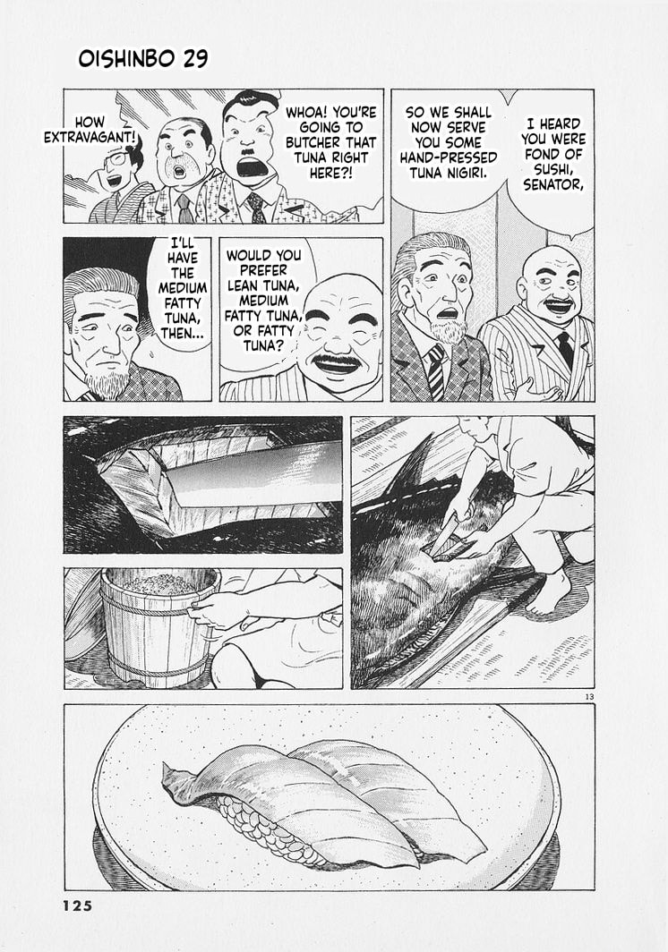Oishinbo Chapter 268 page 13 - 