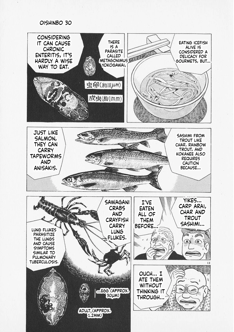 Oishinbo Chapter 279 page 13 - 