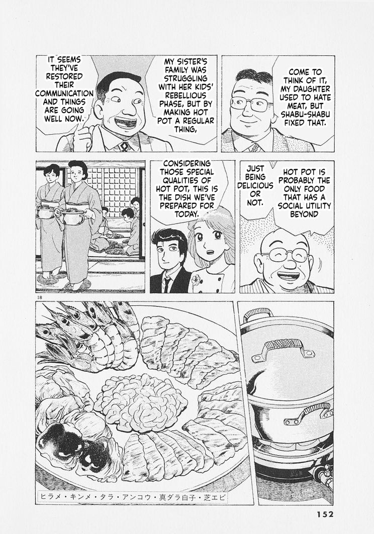 Oishinbo Chapter 287 page 18 - 