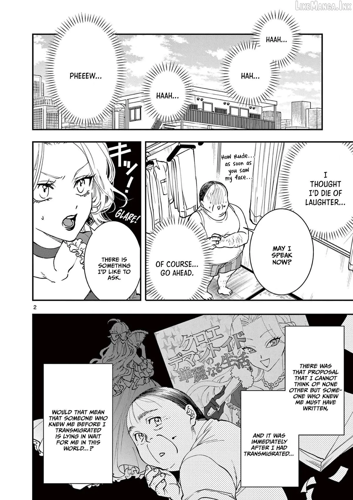 Oji Tensei ~Akuyaku Reijou no Kareinaru Seikatsu~ おじ転生～悪役令嬢の加齢なる生活～ Chapter 9 page 2 - 