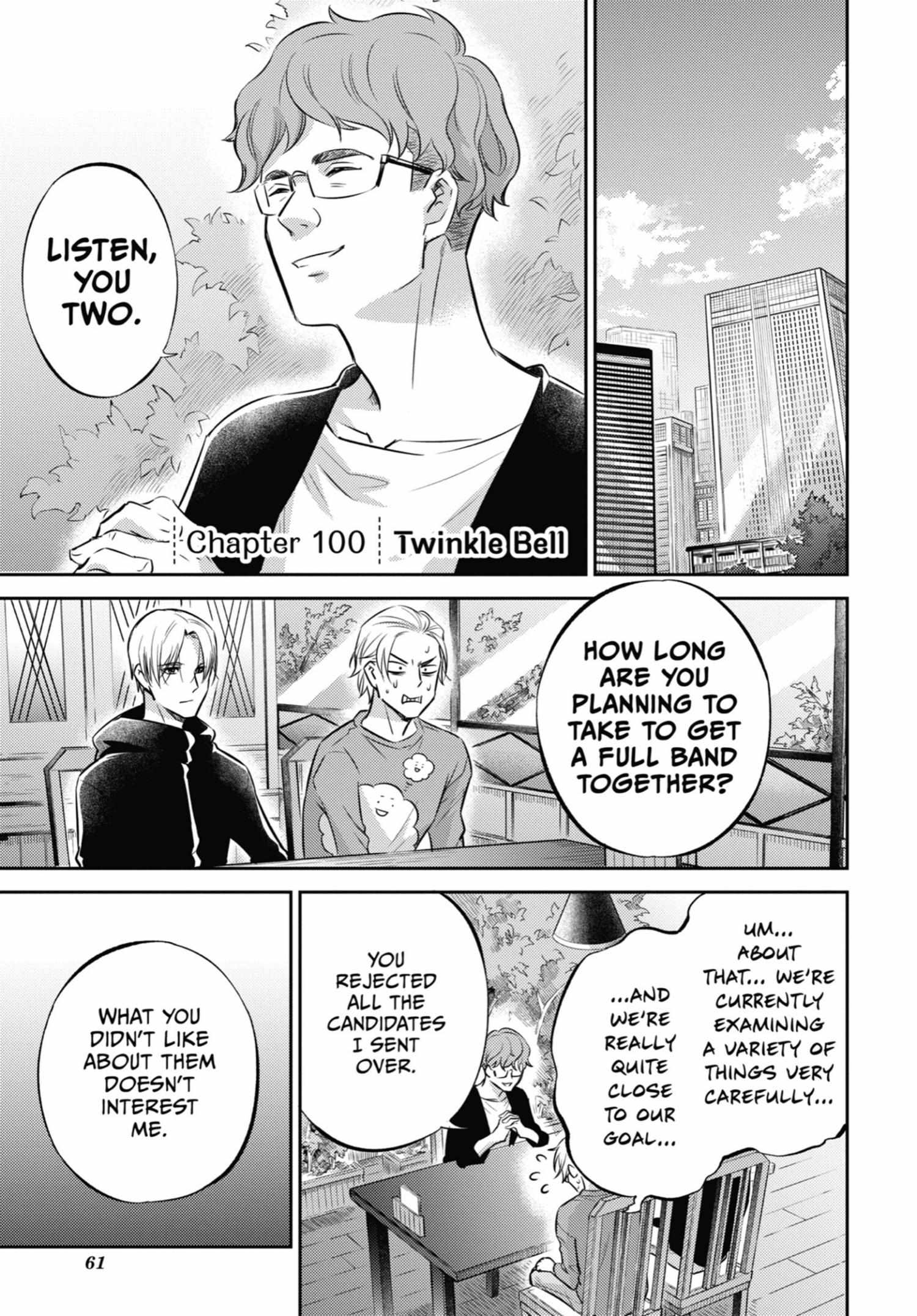 Ojisama to Neko Chapter 100 page 1 - 
