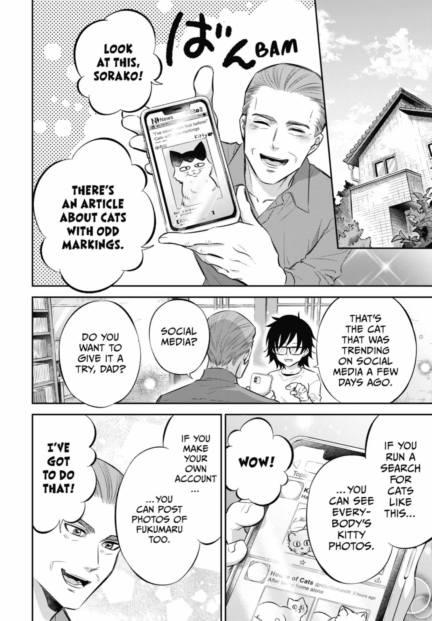Ojisama to Neko Chapter 103.5 page 3 - 