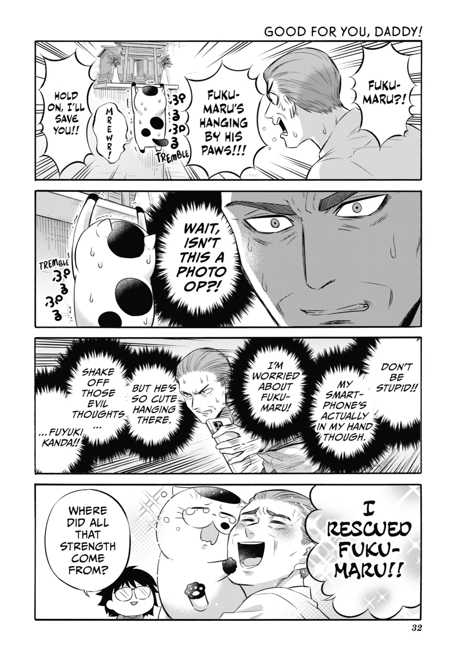 Ojisama to Neko Chapter 104 page 32 - 