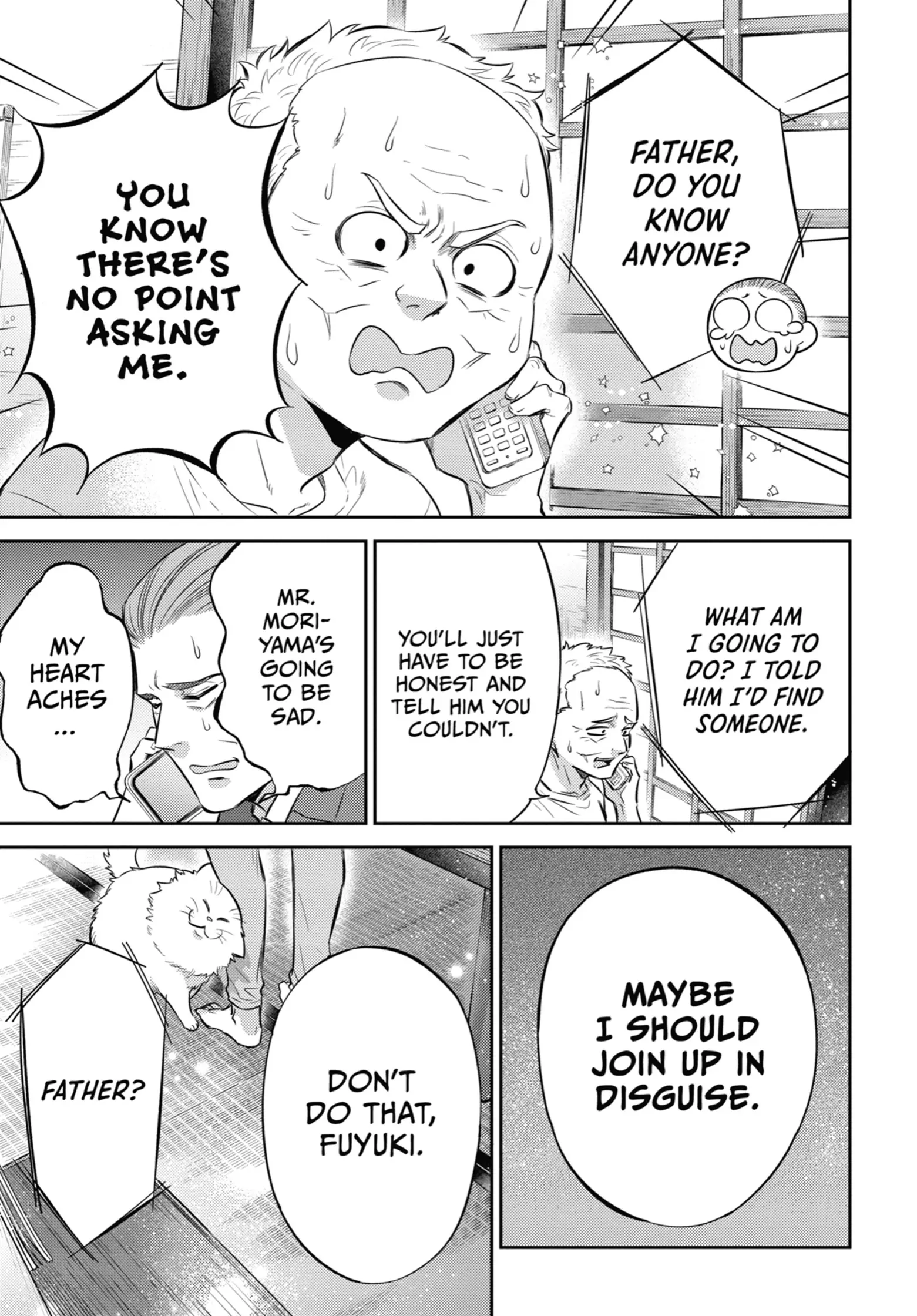 Ojisama to Neko Chapter 106 page 8 - 