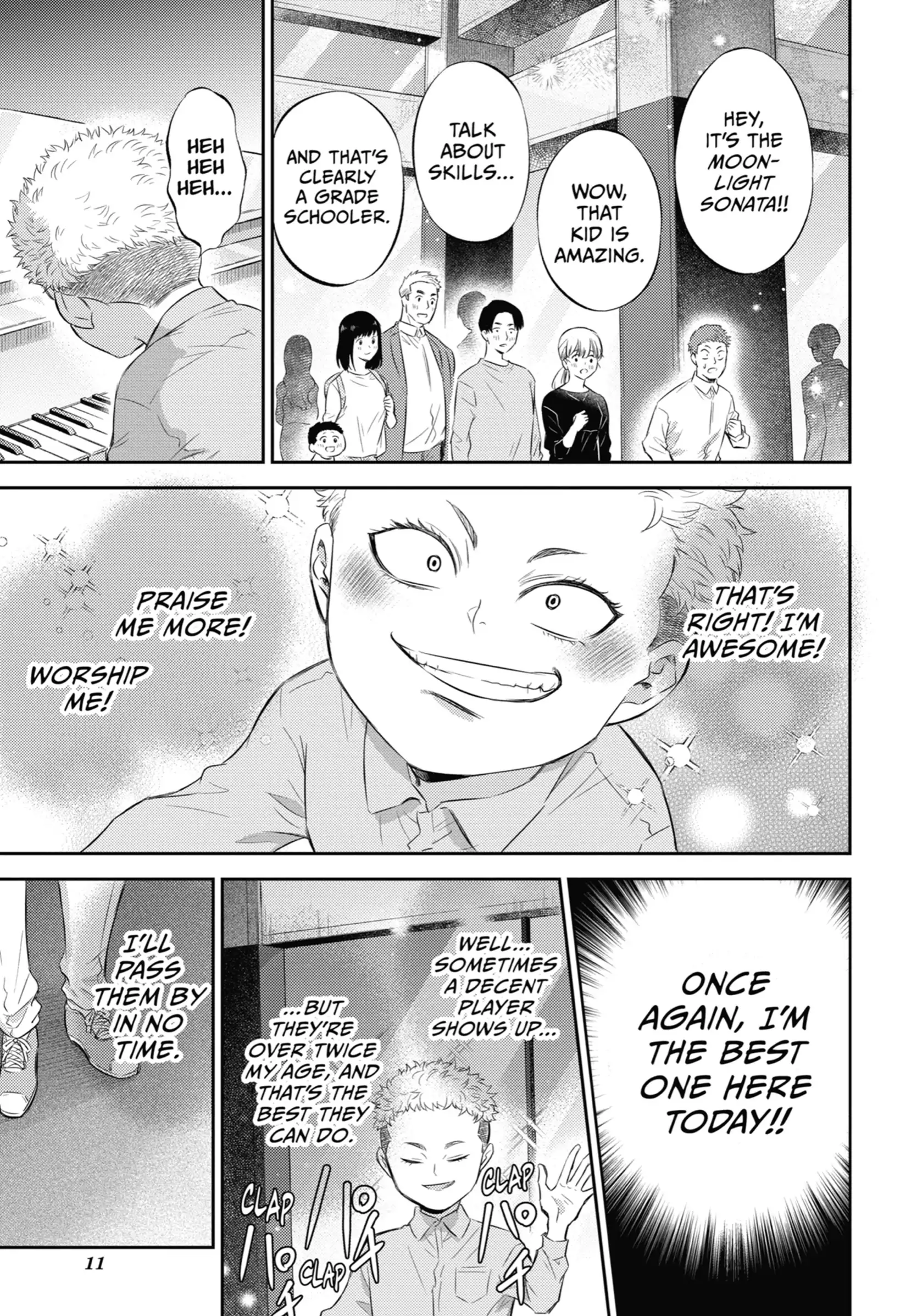 Ojisama to Neko Chapter 110 page 11 - 