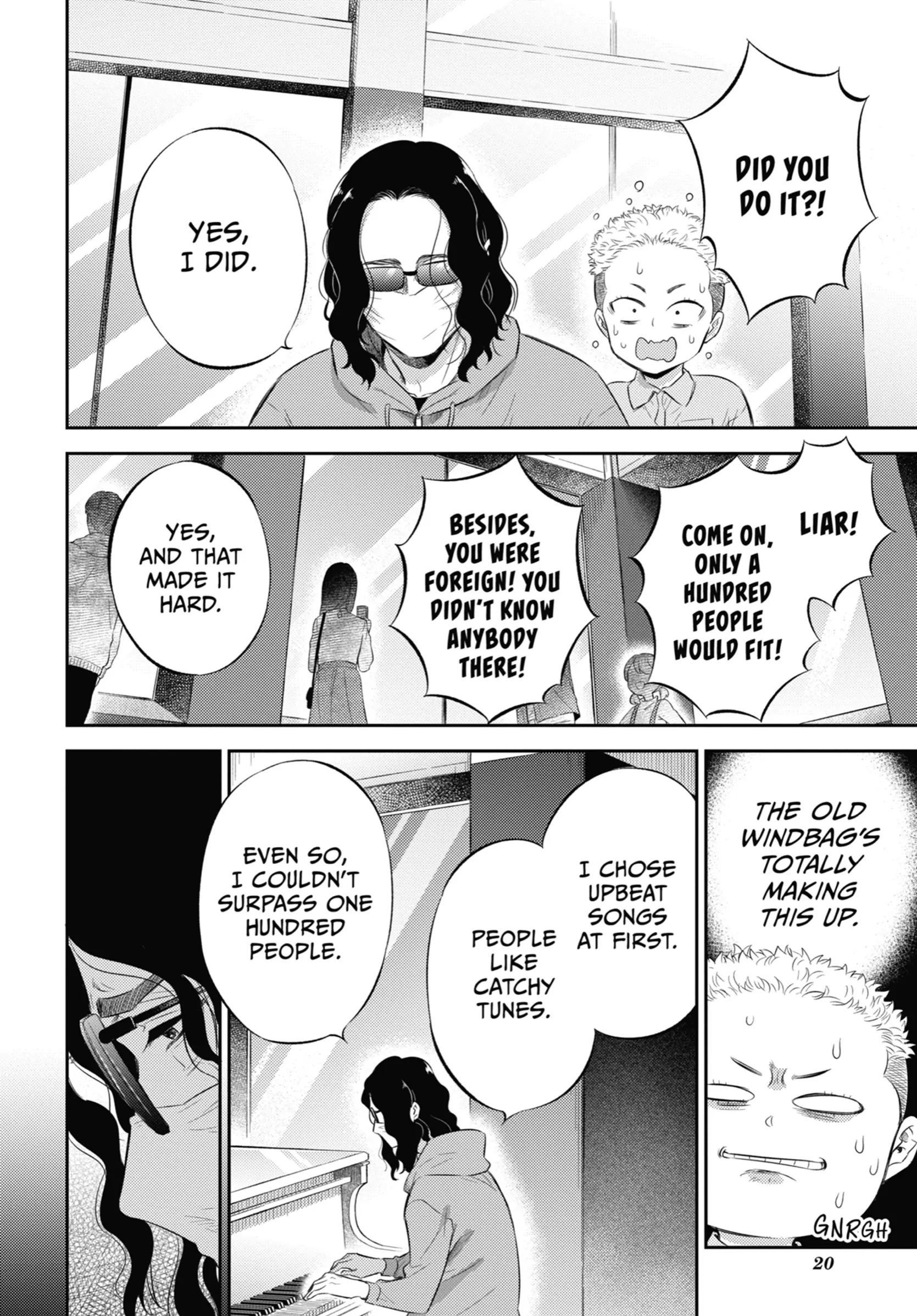 Ojisama to Neko Chapter 110 page 20 - 