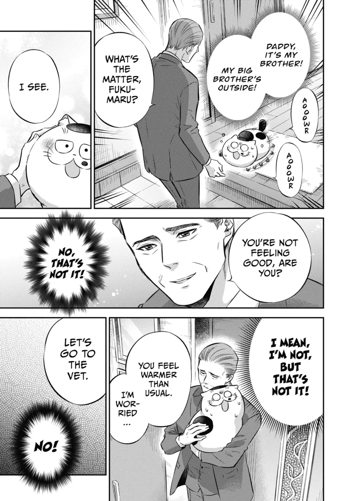 Ojisama to Neko Chapter 115 page 19 - 