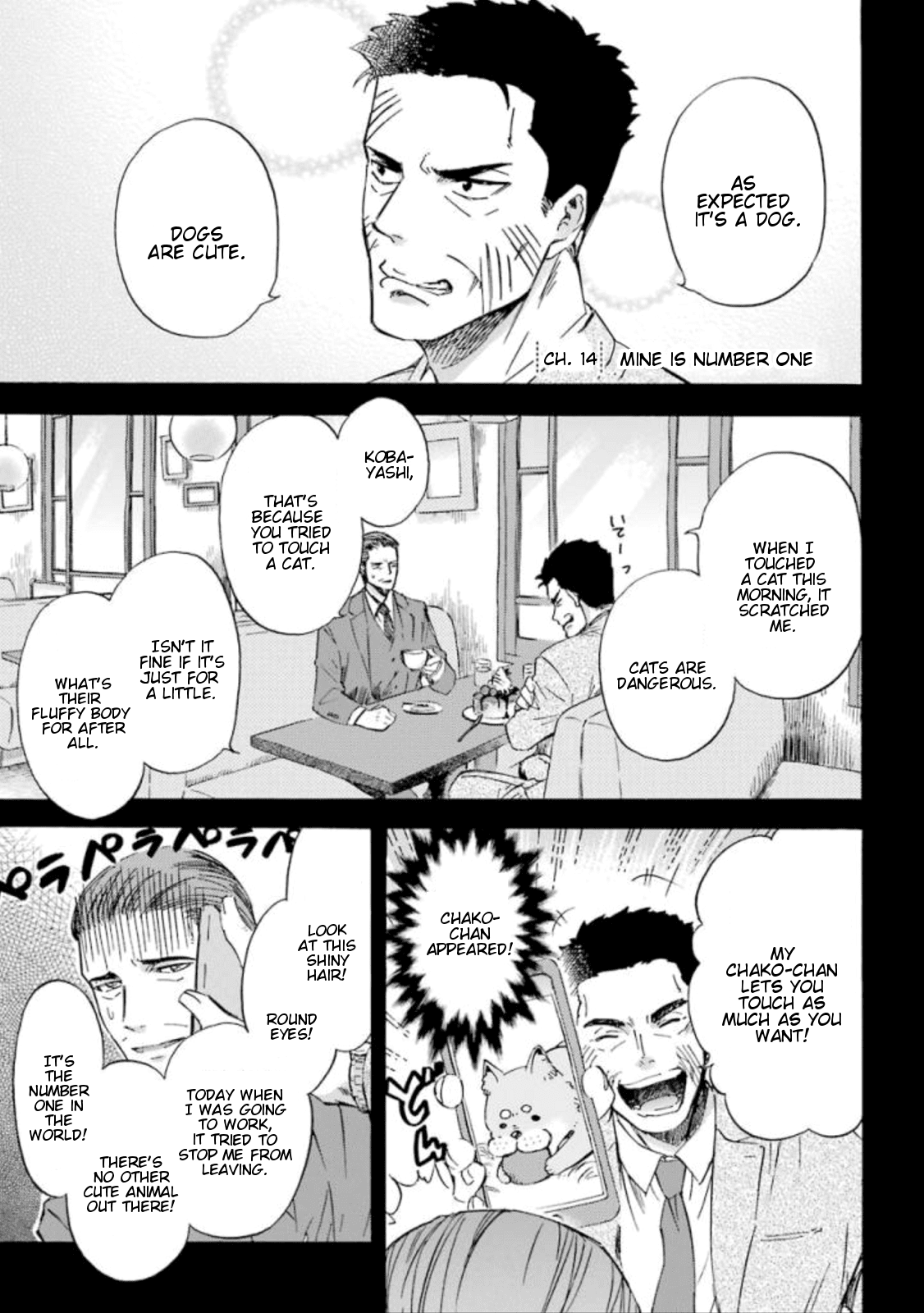 Ojisama to Neko Chapter 14 page 1 - 