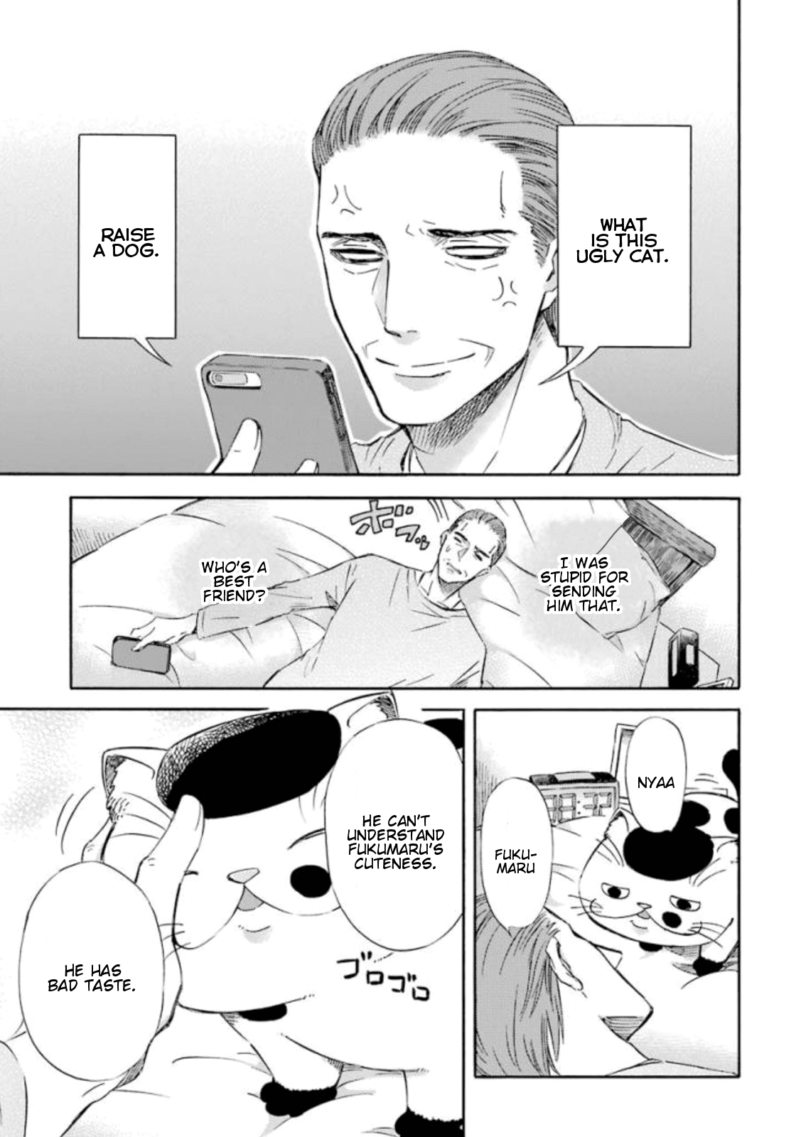 Ojisama to Neko Chapter 14 page 3 - 