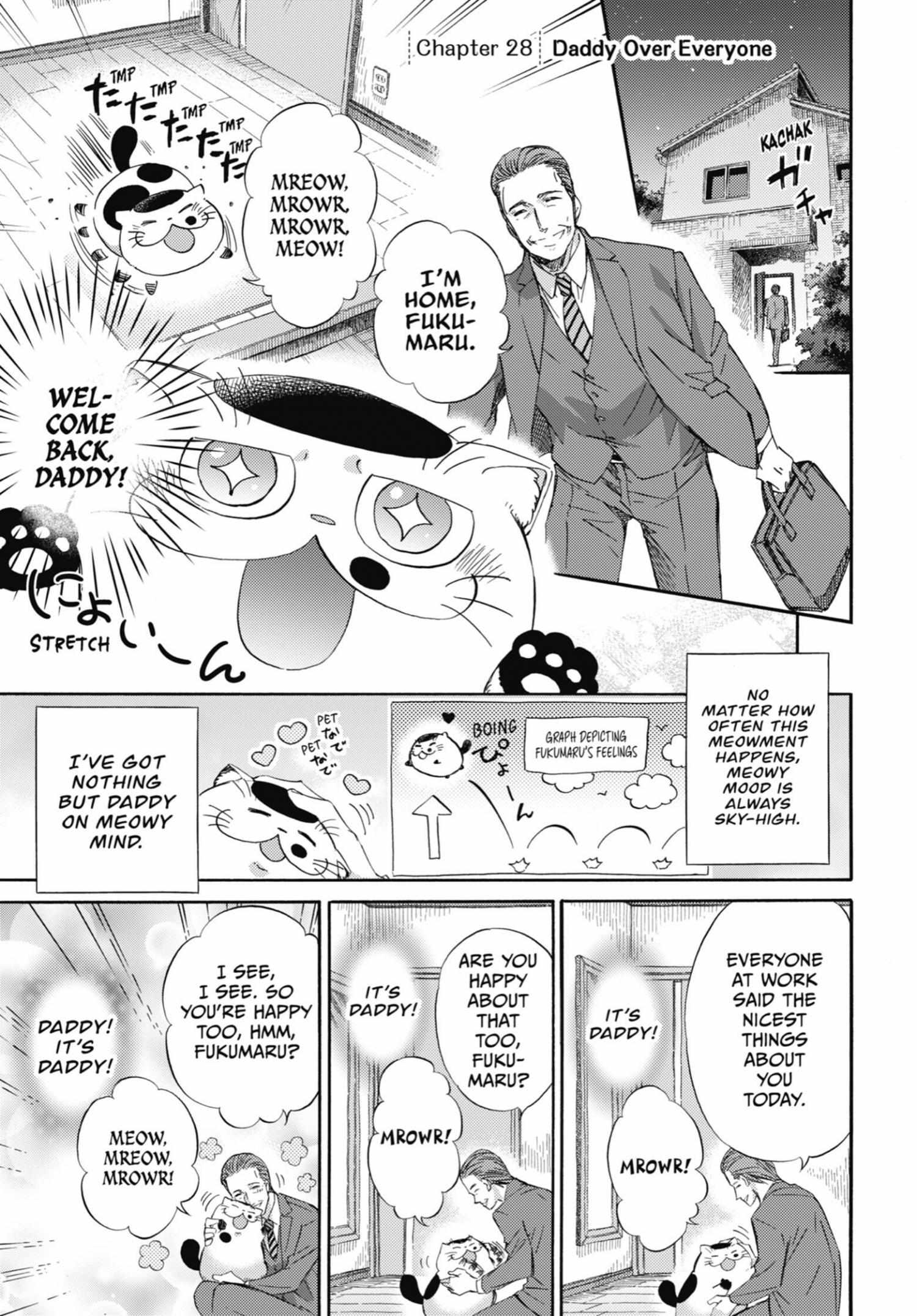 Ojisama to Neko Chapter 28 page 1 - 