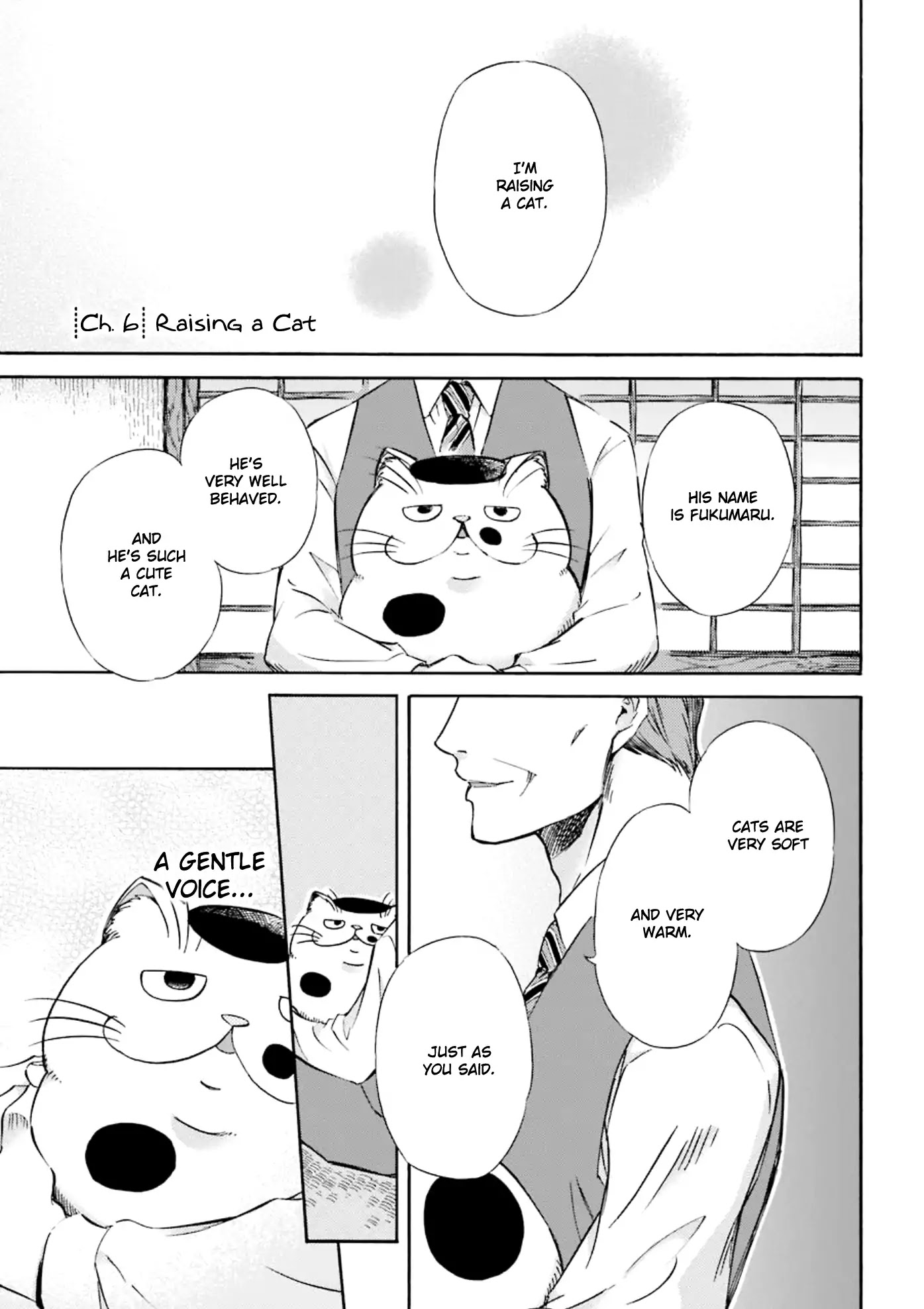 Ojisama to Neko Chapter 6 page 1 - 