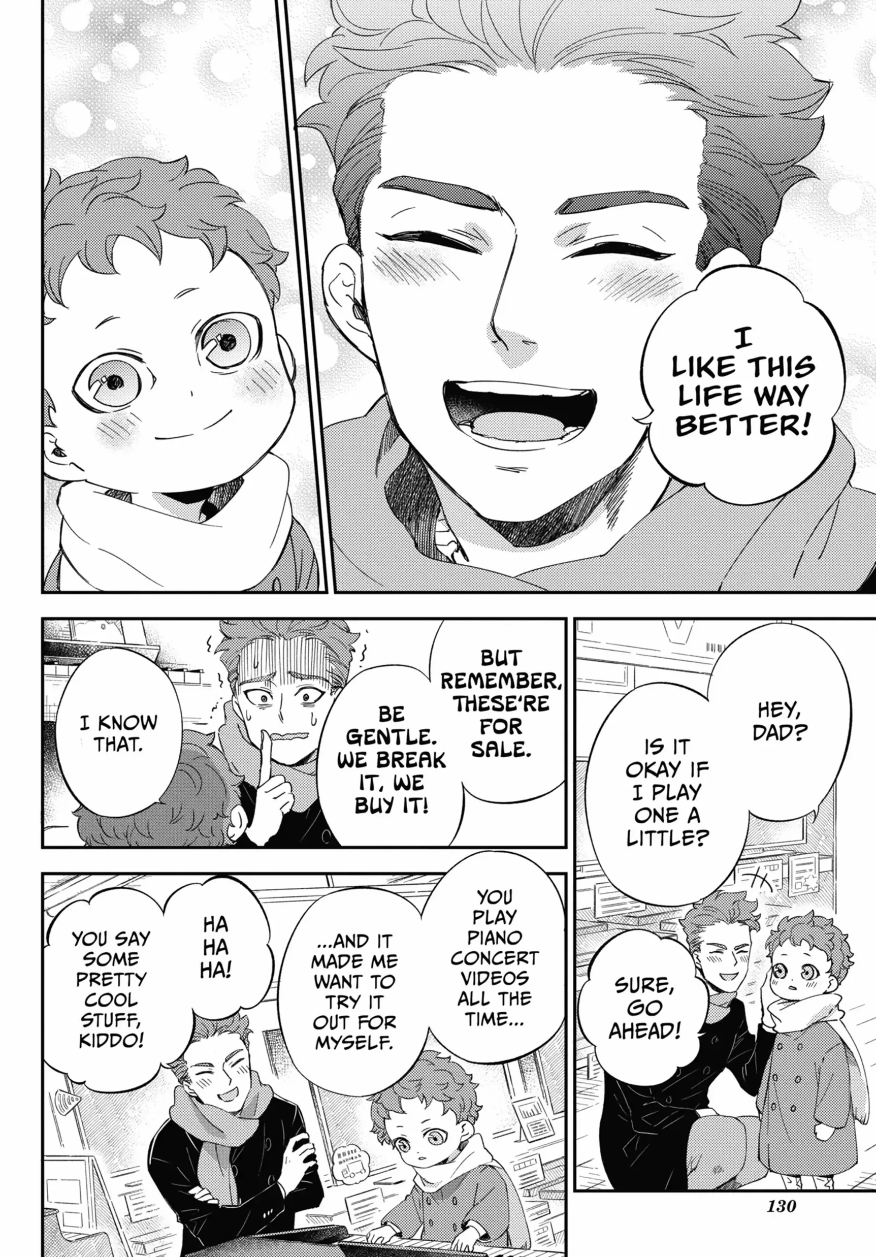 Ojisama to Neko Chapter 84 page 8 - 