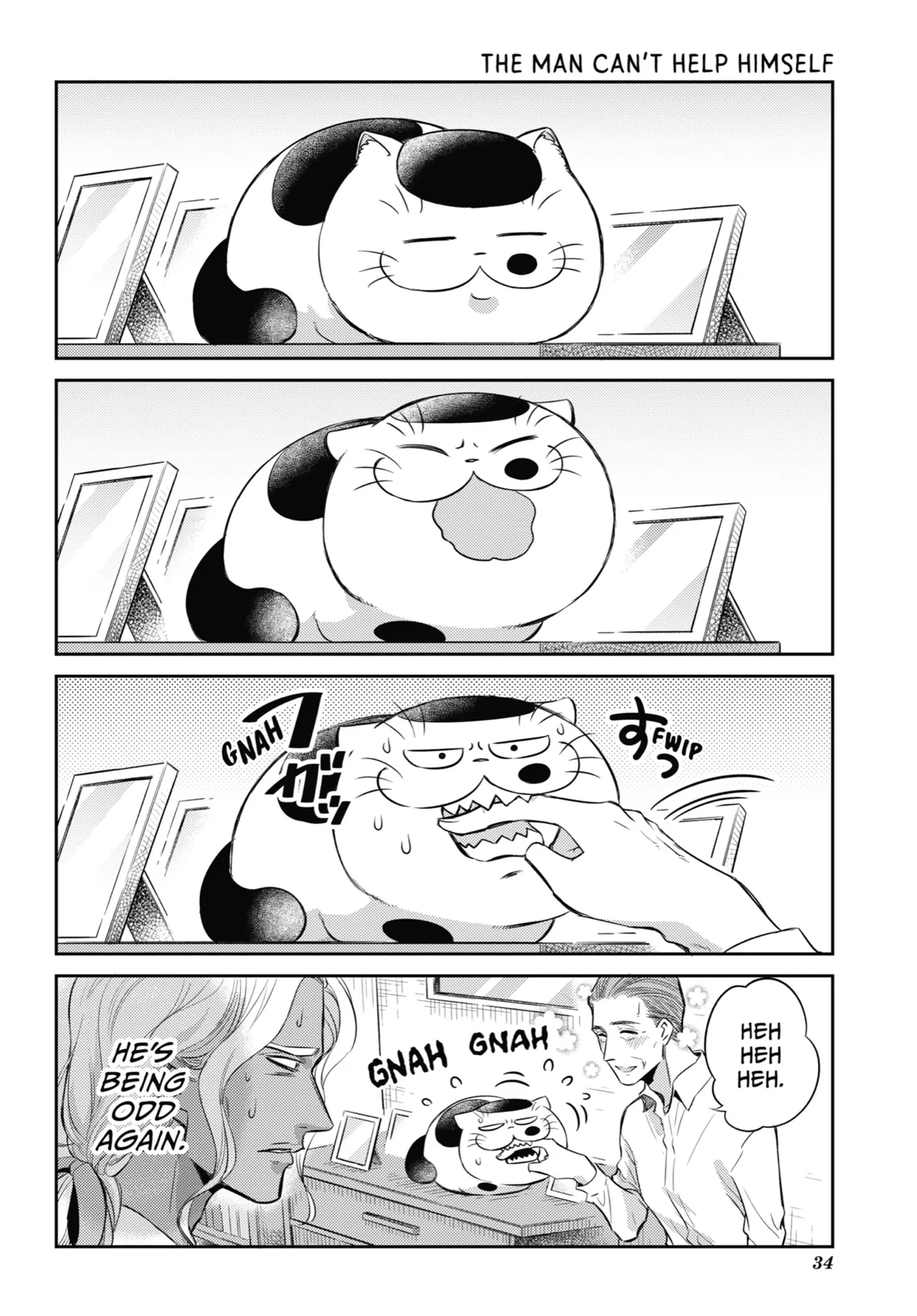 Ojisama to Neko Chapter 86 page 35 - 