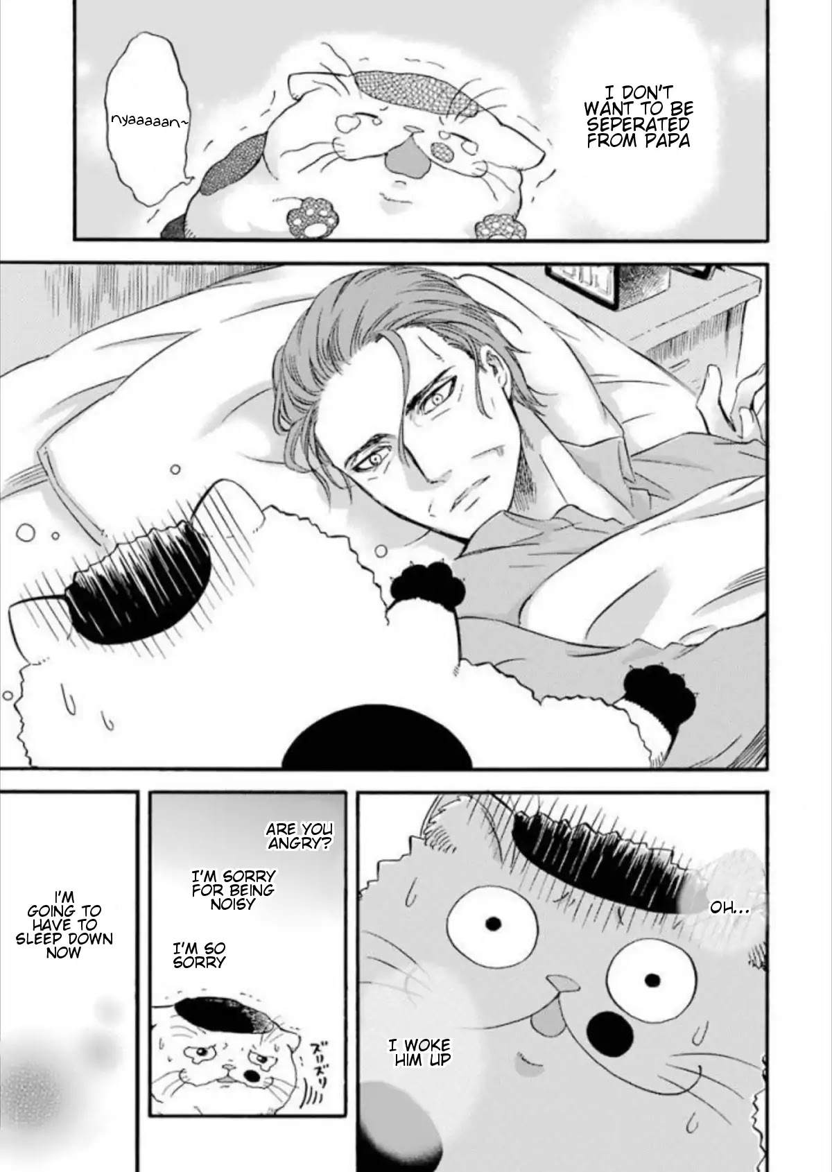 Ojisama to Neko Chapter 9 page 3 - 