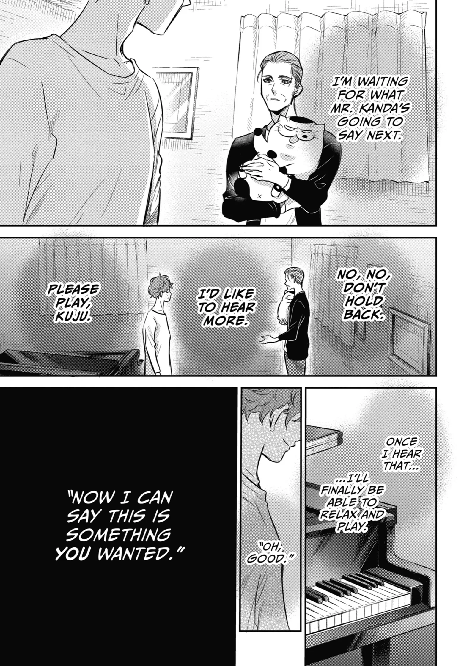 Ojisama to Neko Chapter 90 page 10 - 