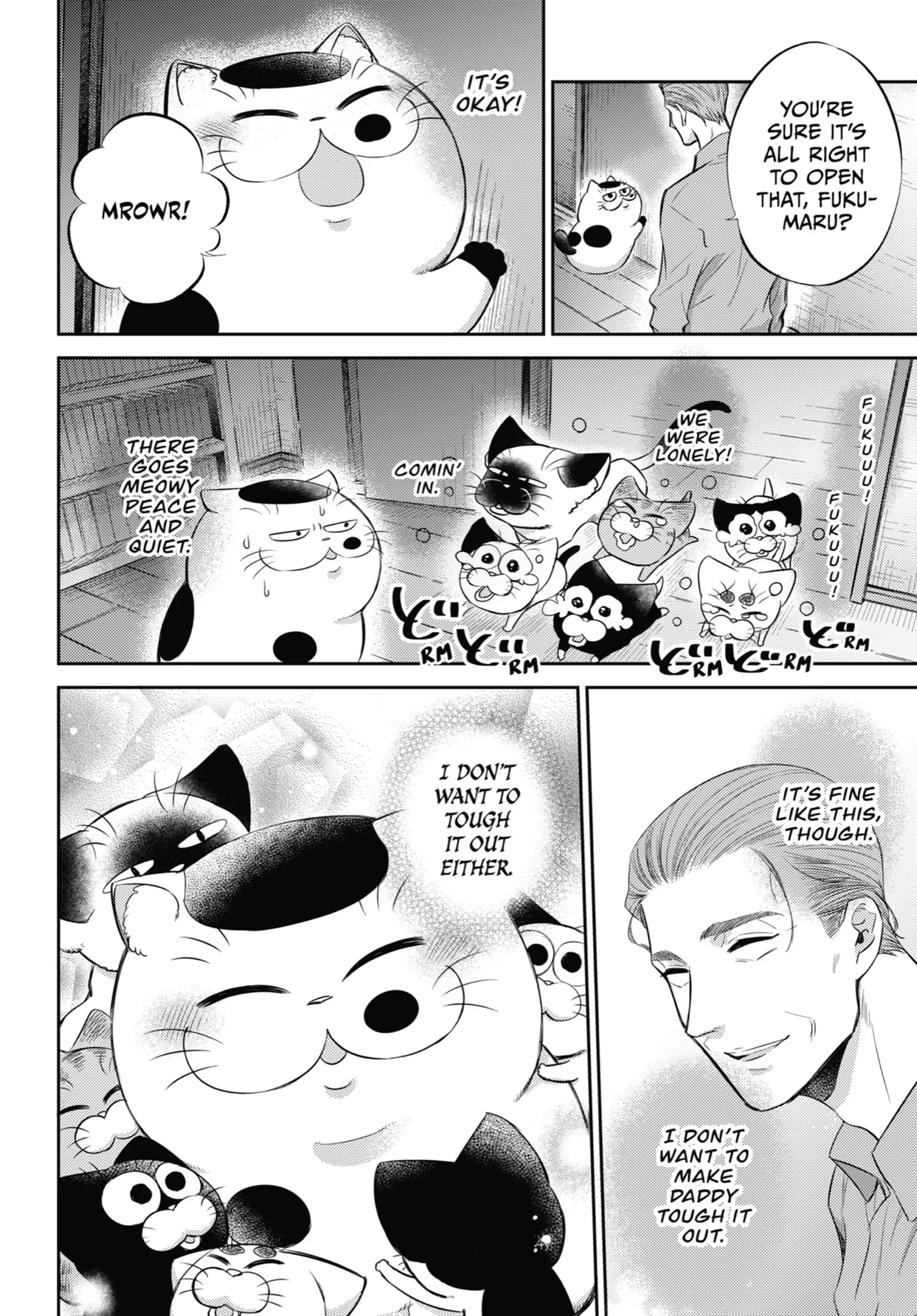 Ojisama to Neko Chapter 91.5 page 9 - 