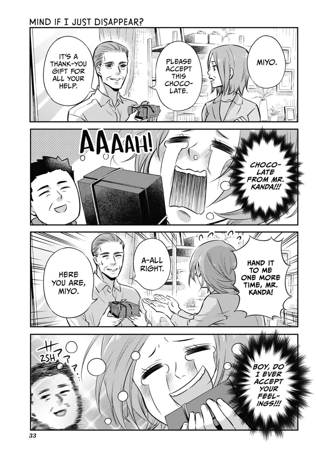 Ojisama to Neko Chapter 92 page 33 - 