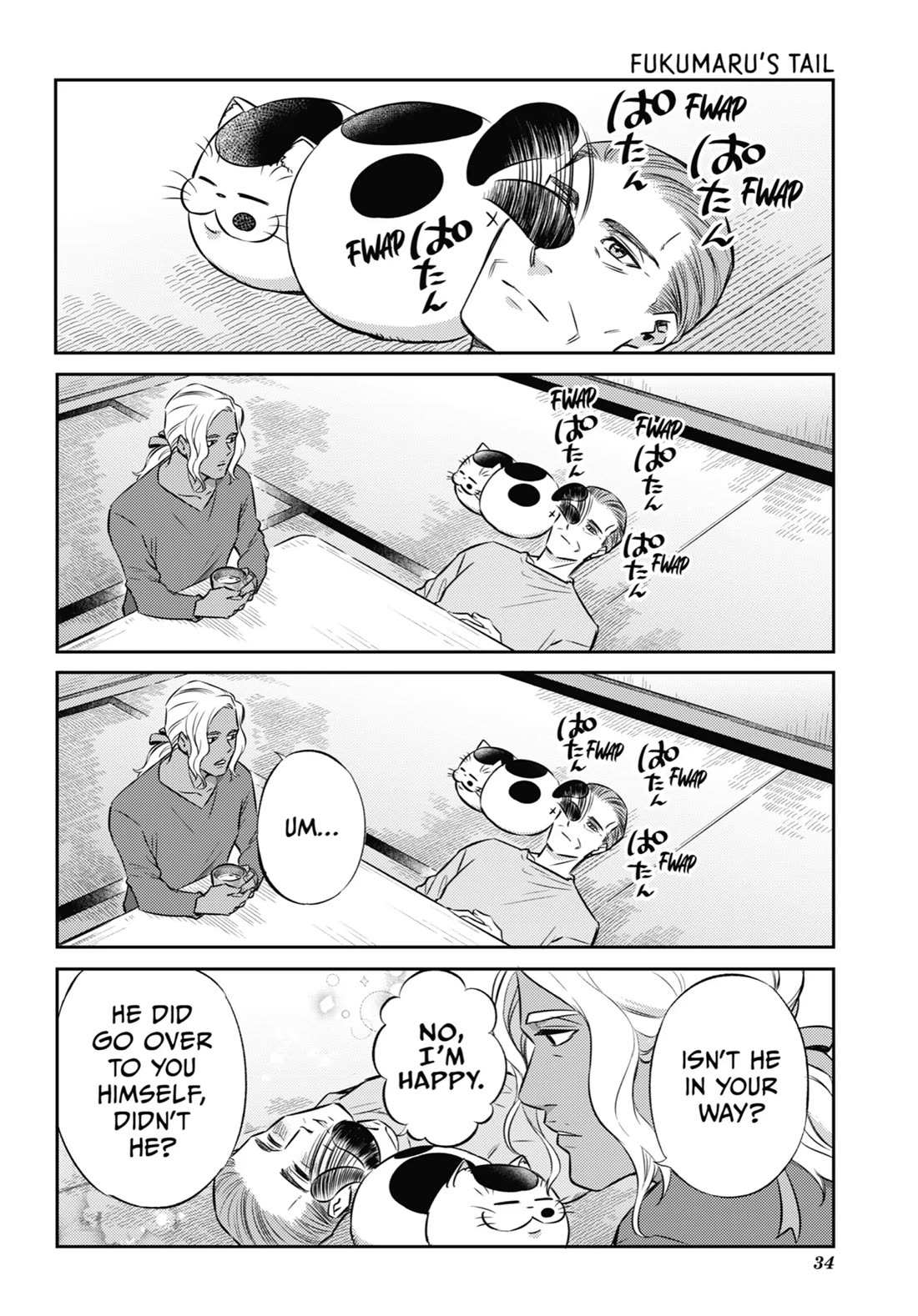 Ojisama to Neko Chapter 92 page 34 - 