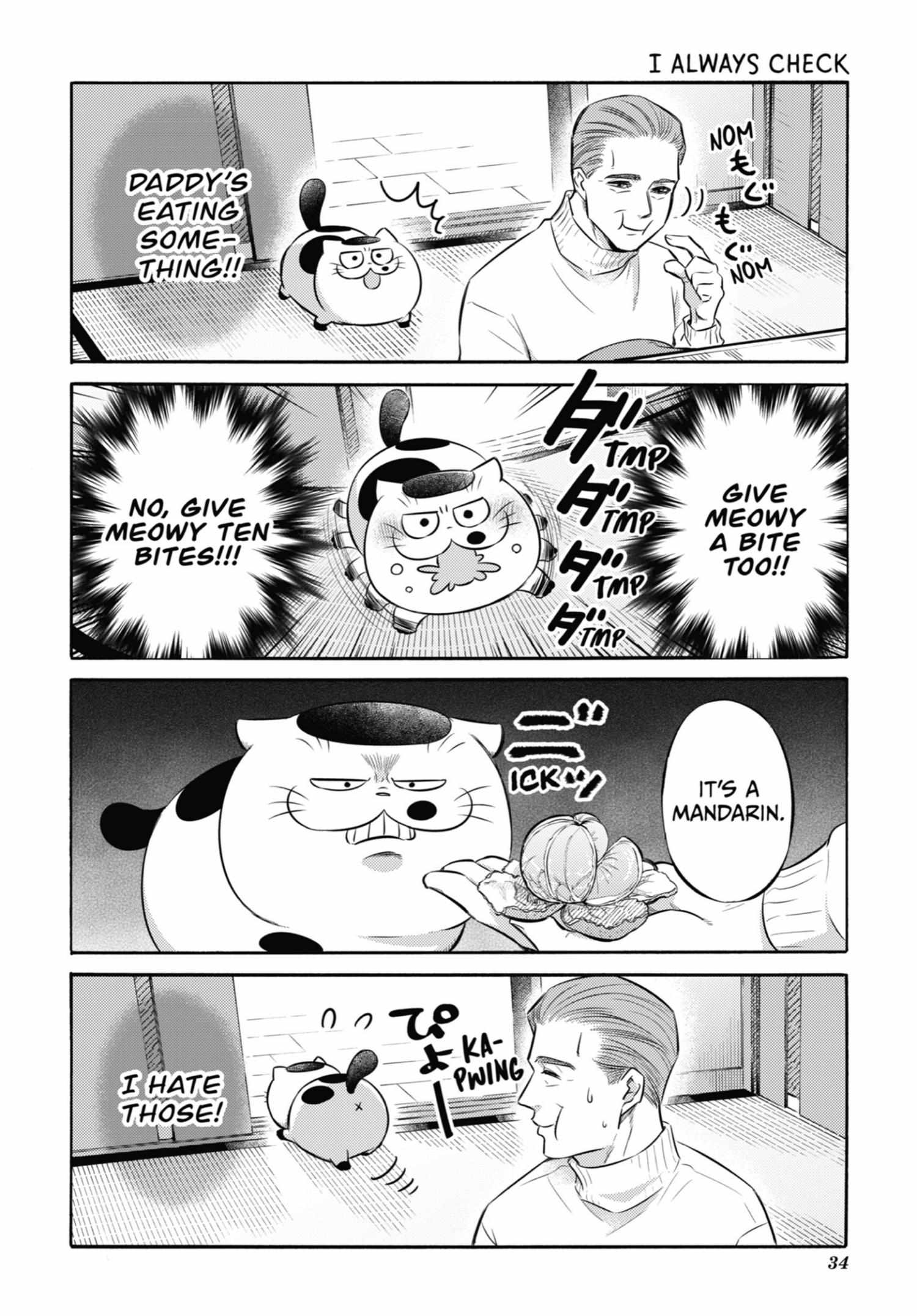 Ojisama to Neko Chapter 98 page 35 - 