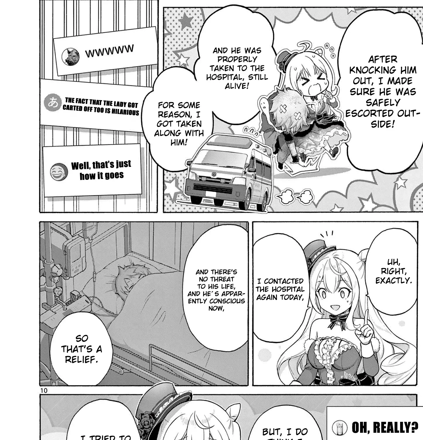 Ojousama-kei Teihen Dungeon Haishinsha, Meiwaku-kei o Bokottara Bazutte Densetsu ni Nattemasu wa!? Chapter 3 page 19 - 