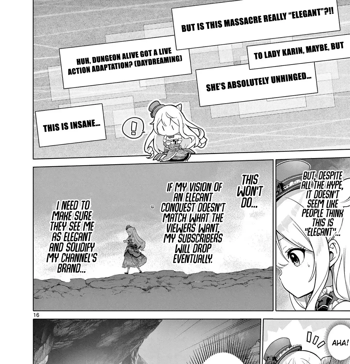 Ojousama-kei Teihen Dungeon Haishinsha, Meiwaku-kei o Bokottara Bazutte Densetsu ni Nattemasu wa!? Chapter 4 page 33 - 