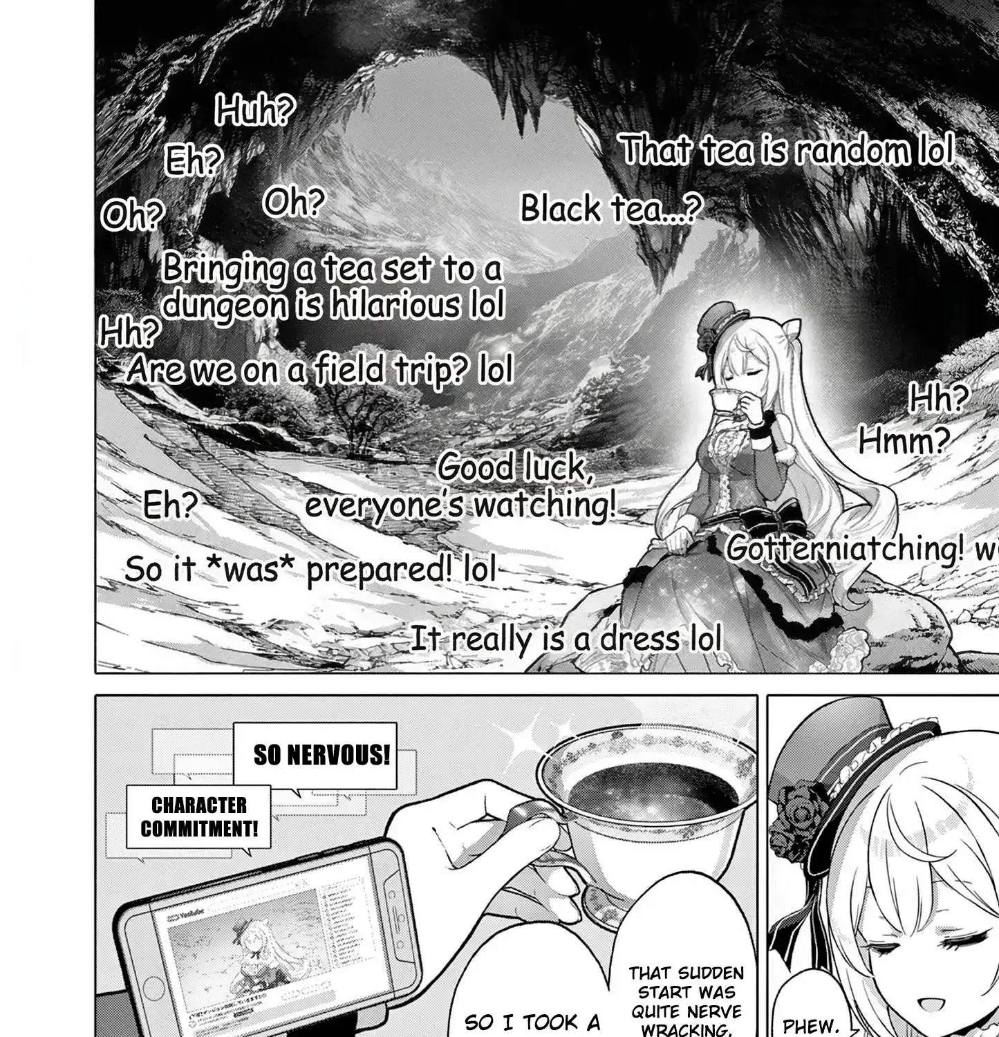 Ojousama-kei Teihen Dungeon Haishinsha, Meiwaku-kei o Bokottara Bazutte Densetsu ni Nattemasu wa!? Chapter 4 page 5 - 