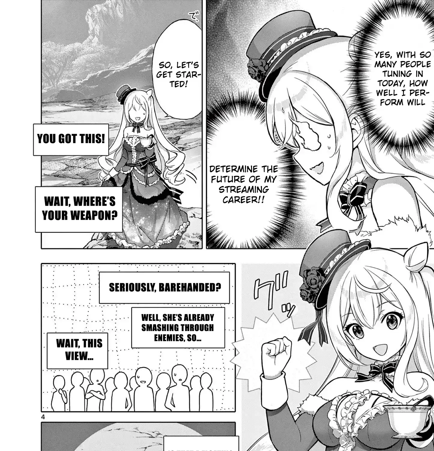 Ojousama-kei Teihen Dungeon Haishinsha, Meiwaku-kei o Bokottara Bazutte Densetsu ni Nattemasu wa!? Chapter 4 page 9 - 