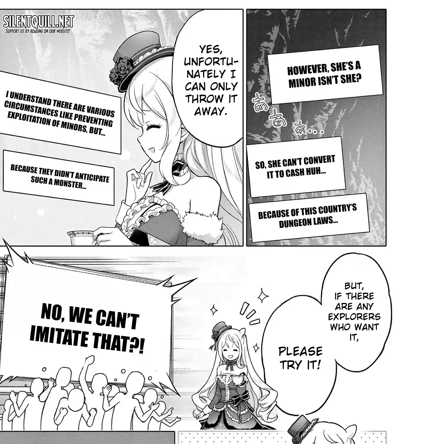 Ojousama-kei Teihen Dungeon Haishinsha, Meiwaku-kei o Bokottara Bazutte Densetsu ni Nattemasu wa!? Chapter 5 page 37 - 