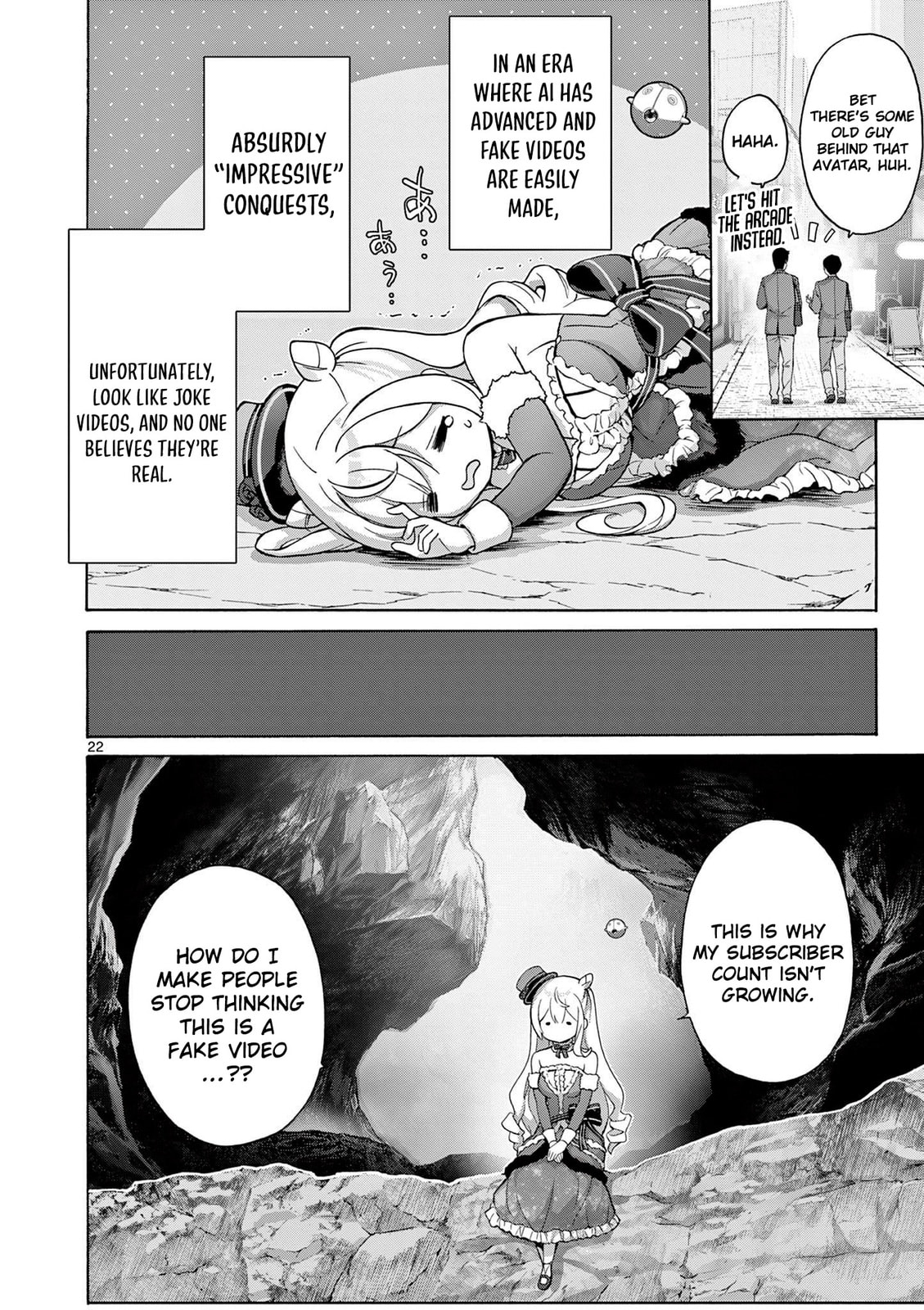 Ojousama-kei Teihen Dungeon Haishinsha, Meiwaku-kei wo Bokottara Bazutte Densetsu ni Nattemasu wa!? Chapter 1 page 21 - 