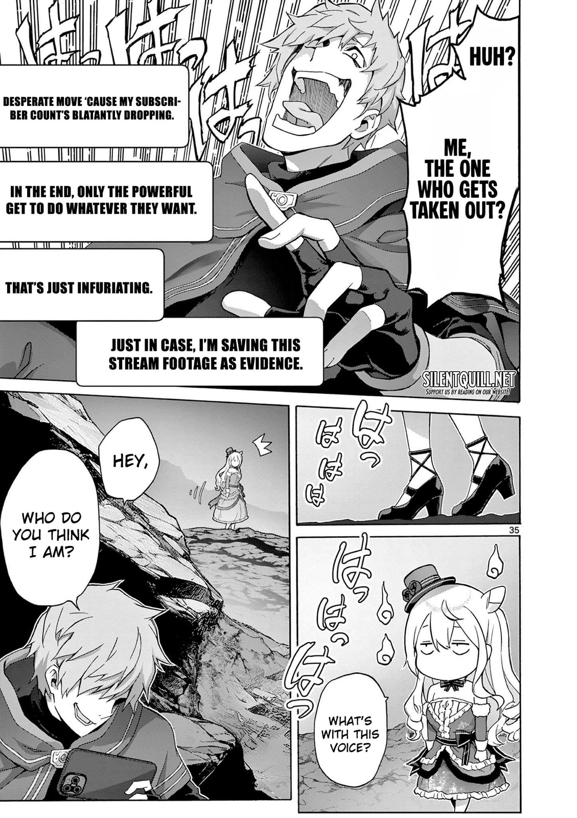 Ojousama-kei Teihen Dungeon Haishinsha, Meiwaku-kei wo Bokottara Bazutte Densetsu ni Nattemasu wa!? Chapter 1 page 34 - 