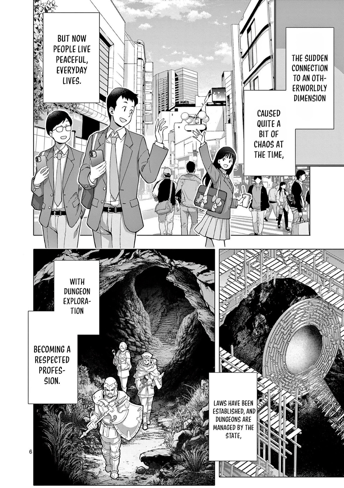 Ojousama-kei Teihen Dungeon Haishinsha, Meiwaku-kei wo Bokottara Bazutte Densetsu ni Nattemasu wa!? Chapter 1 page 6 - 