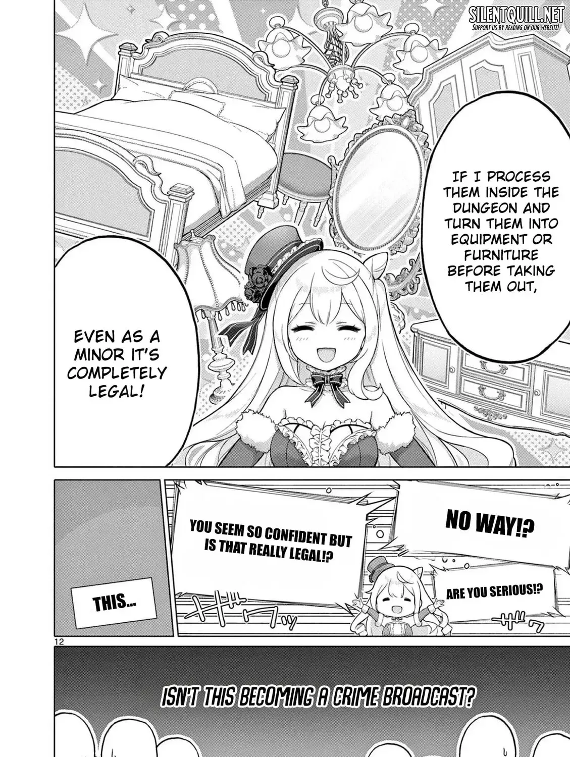 Ojousama-kei Teihen Dungeon Haishinsha, Meiwaku-kei wo Bokottara Bazutte Densetsu ni Nattemasu wa!? Chapter 11 page 25 - 
