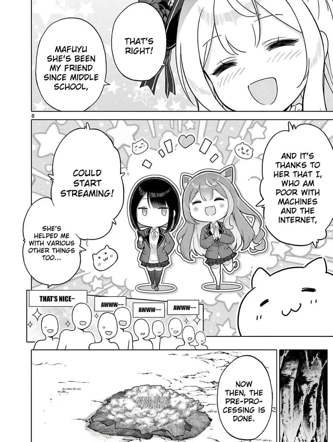 Ojousama-kei Teihen Dungeon Haishinsha, Meiwaku-kei wo Bokottara Bazutte Densetsu ni Nattemasu wa!? Chapter 12 page 17 - 