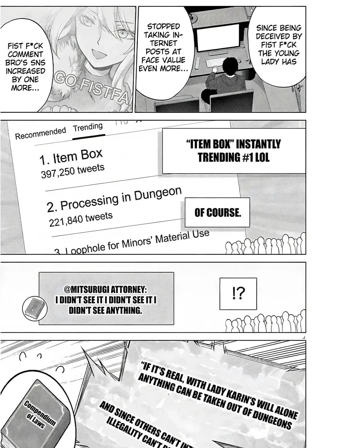 Ojousama-kei Teihen Dungeon Haishinsha, Meiwaku-kei wo Bokottara Bazutte Densetsu ni Nattemasu wa!? Chapter 13 page 11 - 