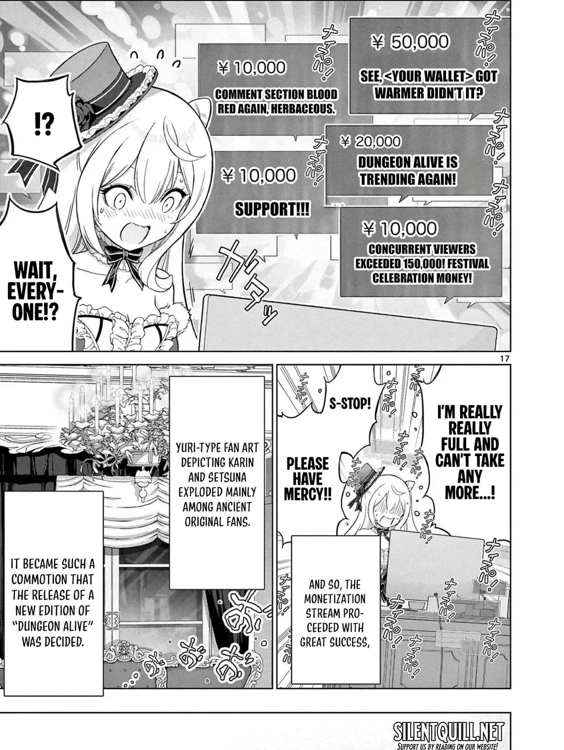 Ojousama-kei Teihen Dungeon Haishinsha, Meiwaku-kei wo Bokottara Bazutte Densetsu ni Nattemasu wa!? Chapter 15 page 31 - 