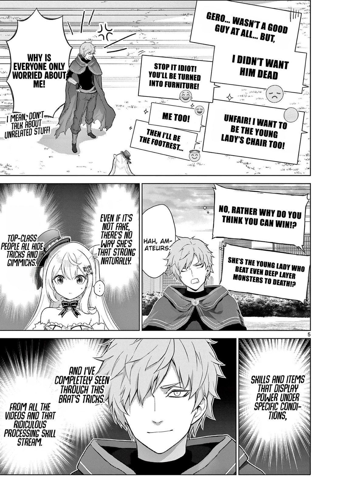 Ojousama-kei Teihen Dungeon Haishinsha, Meiwaku-kei wo Bokottara Bazutte Densetsu ni Nattemasu wa!? Chapter 17 page 6 - 