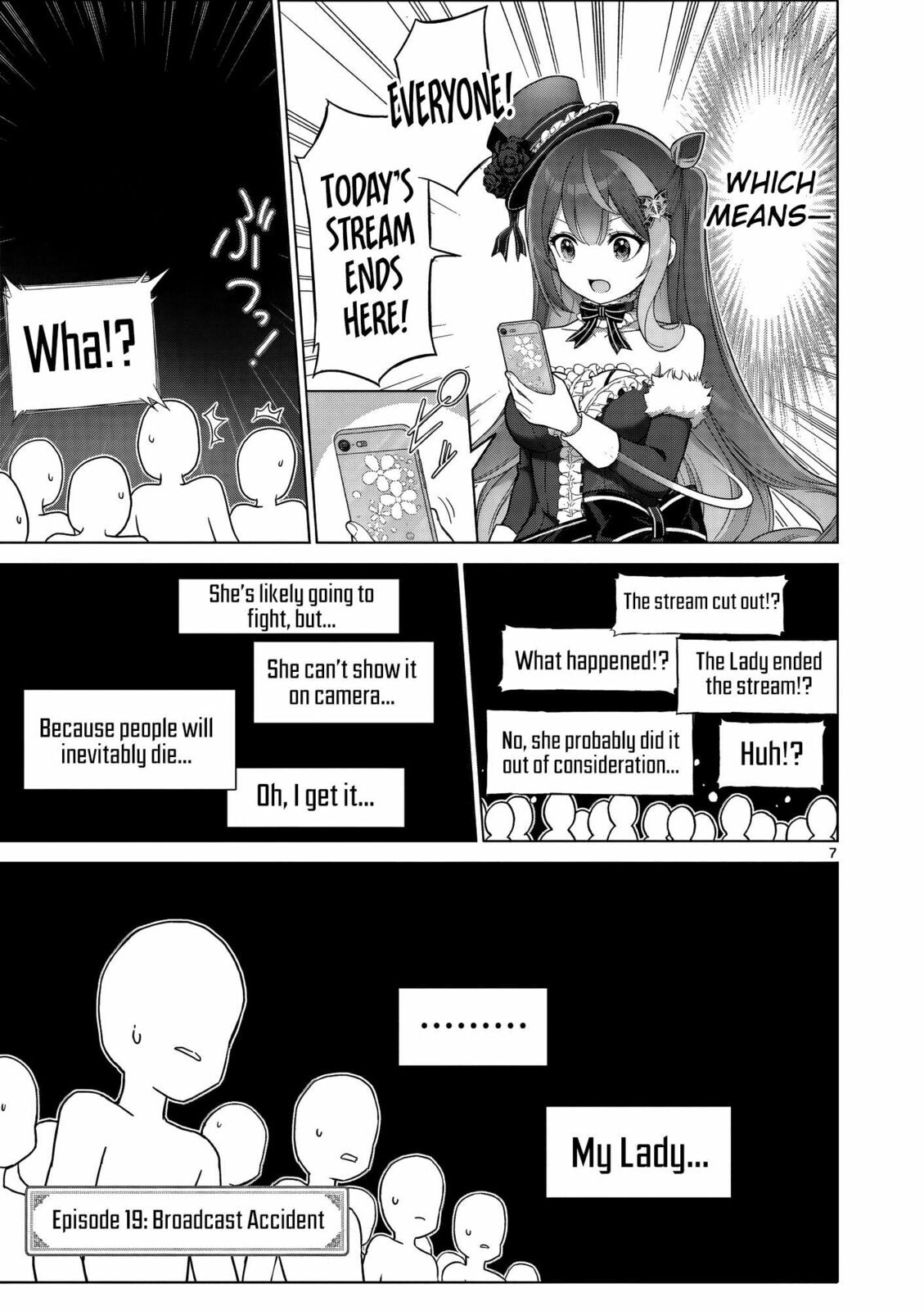 Ojousama-kei Teihen Dungeon Haishinsha, Meiwaku-kei wo Bokottara Bazutte Densetsu ni Nattemasu wa!? Chapter 19 page 8 - 